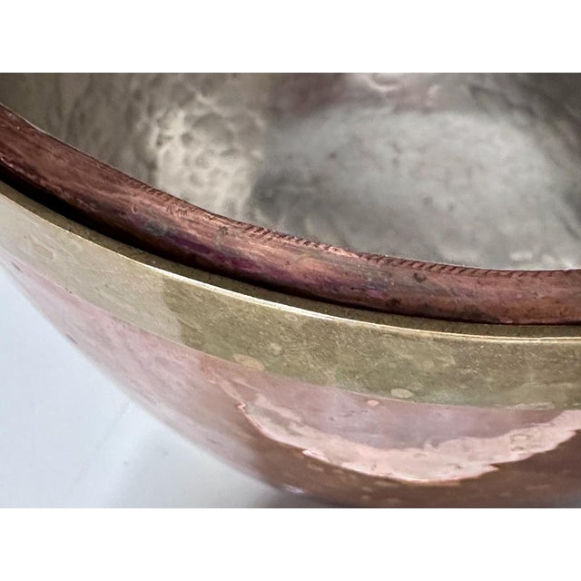 Antique Art Deco Bonboniere in Copper and Brass from Will Odining, Leipzig, Germany, 1930s For Sale - Image 13 of 18