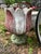 Late 20th Century Vintage Cast Cement Tall Flower Bud Tulip Fountain Topper Top For Sale - Image 5 of 6