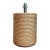 Vintage Rustic Rope Wrapped Lamp For Sale