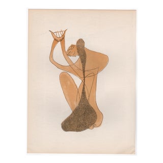 Henri Laurens, Apollo and Daphne, 1952, Lithograph For Sale