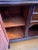 Vintage Mahogany Liquor Display Cabinet For Sale - Image 9 of 12