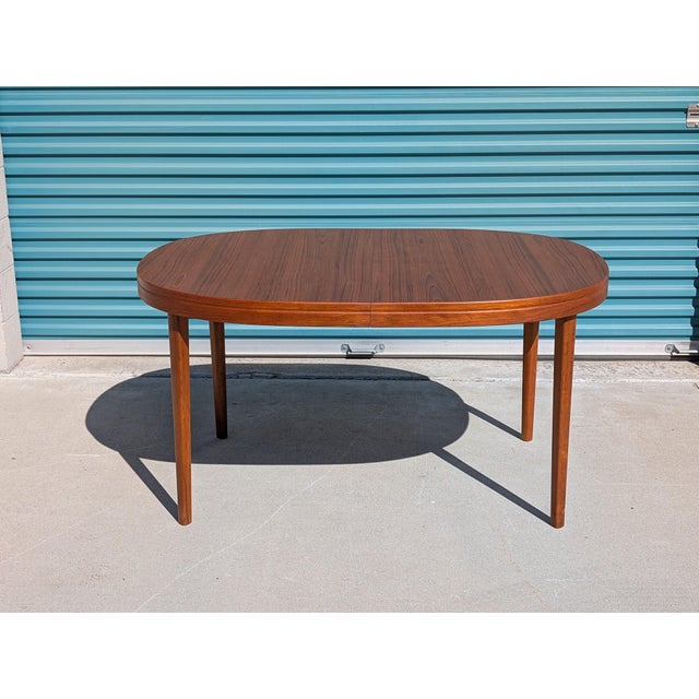 Mid Century Modern Expandable Teak Dining Table by Skaraborgs, C1960s For Sale - Image 12 of 15