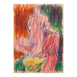 'Standing Nude' by Victor Di Gesu, Paris, Louvre, Académies Chaumière Et Etrangères, Los Angeles County Museum of Art, San Francisco Art Association
