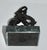 Miniature Frederic Remington Rattlesnake Bronze Sculpture Green Marble Base Mini For Sale - Image 14 of 18