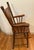 Antique Americana Farmhouse Style Youth / Child High Chair Decorative and very useful! Measures : 39" Tall. 17" Wide 14" deep