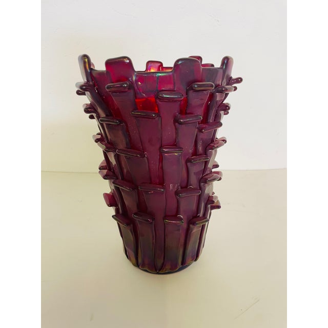 1990s Ritagli Model Vase by Fulvio Bianconi, 1998 For Sale - Image 5 of 11