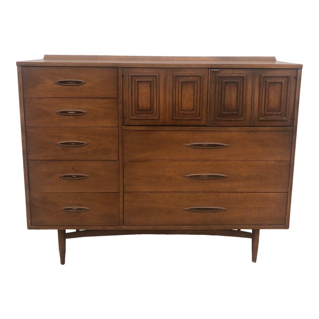 Mid Century Modern Broyhill Sculptra Gentleman's Chest Chairish