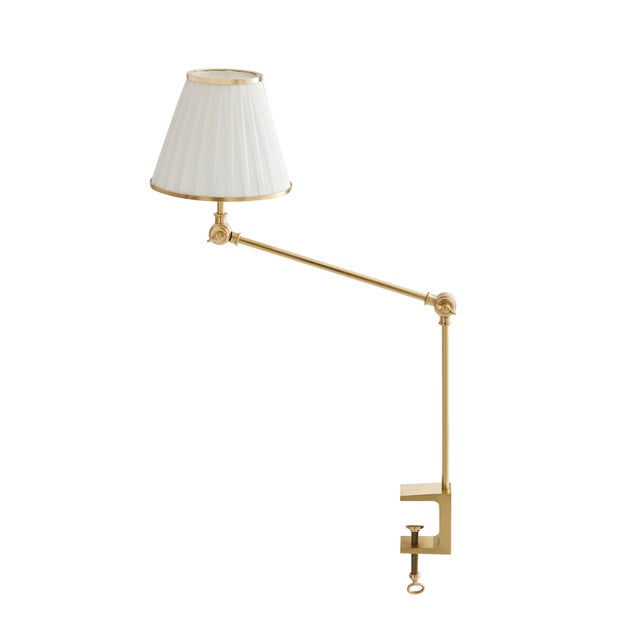 Celerie Kemble for Arteriors Tilt & Clamp Lamp Chairish