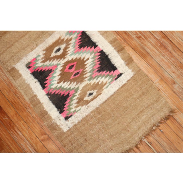 Textile Vintage Ecuadorian Textile Rug - 2'3" x 3'10" For Sale - Image 7 of 8