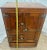 Antique Ice Box Three Storage Cabinets, Oak, Brass Latches Three Racks 32" Wide For Sale In Palm Springs - Image 6 of 9