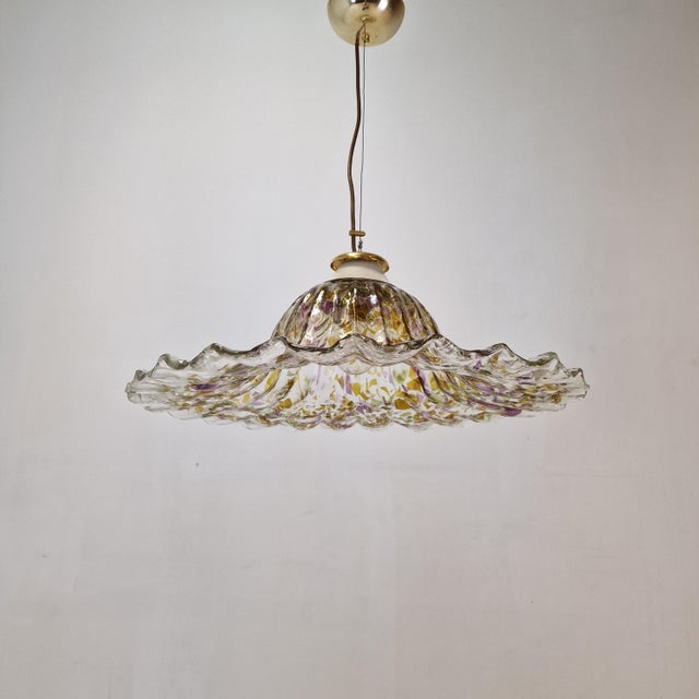 Murano Glass Pendant Lamp by La Murrina, Italy, 1980s For Sale - Image 9 of 15