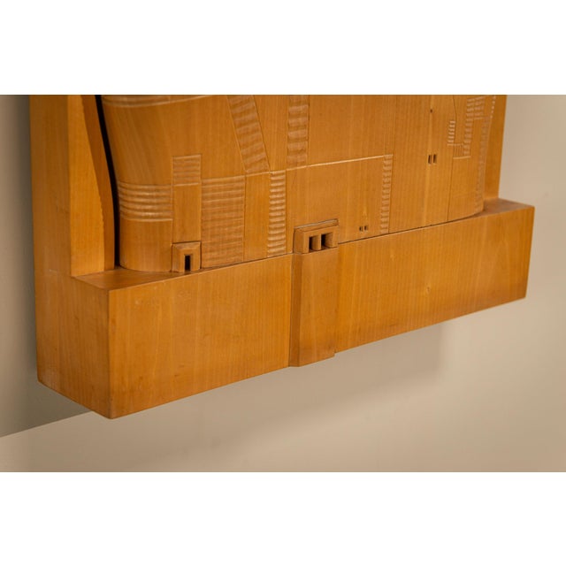 Giuseppe Rivadossi, Bosco-Città, 1976, Wood For Sale - Image 14 of 15