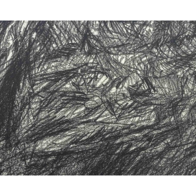 Late 20th Century Joseph L. Gardella Untitled Charcoal on Paper For Sale - Image 5 of 7