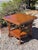 Wood Antique Victorian 1880s Hunzinger Loly Pop Side Table Quater Sawn Oak For Sale - Image 7 of 11