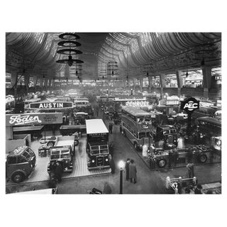 'Transport Show at Olympia Exhibition Hall' Unframed Archival Pigment Print For Sale