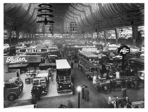 'Transport Show at Olympia Exhibition Hall' Unframed Archival Pigment Print