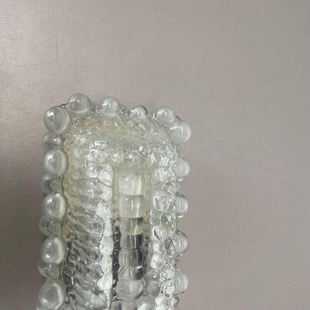 Bubble Glass Wall Sconces in the style of Helena Tynell, Germany, 1970s, Set of 2 For Sale - Image 11 of 18