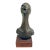 Vintage Abstract Bronze Bust Sculpture in the Manner of Tibor Vitt (7.25” High) For Sale