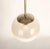 Bauhaus Opaline Glass Globe Ceiling Lamp, 1930s, in Very Good conditions. Designed 1920 to 1949 Up to 250V (Europe/UK...