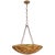 Benit Medium Sculpted Chandelier in Gild and Gilded Plaster Designer: AERIN Canopy: 6.25" Round Mounting: Chain Shade...