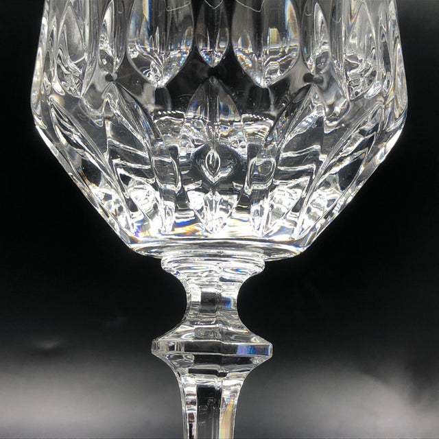Lead Crystal Wine Glasses Patrizia from Nachtmann, 1960s, Set of 6 For Sale - Image 6 of 12