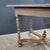 French 19th Century Walnut Side Table With X-Stretcher, Turned Legs & a Drawer For Sale - Image 18 of 18