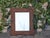 Petite French Tramp Art Mirror with Carved Geometric Frame, circa 1900 For Sale - Image 4 of 12