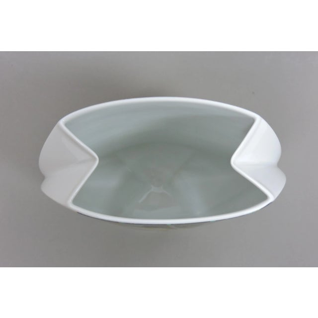 1980s Large Jan Van Der Vaart Porcelain Taurus Vase for Rosenthal Studio Line For Sale In Philadelphia - Image 6 of 12