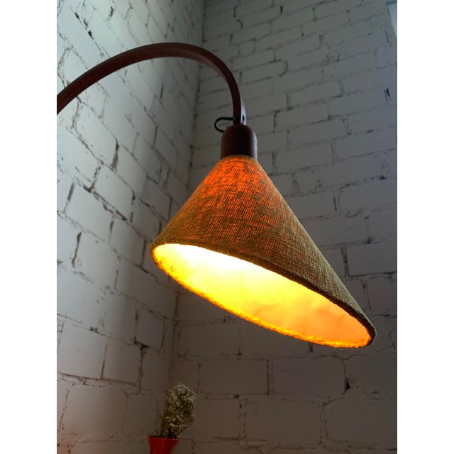 1970s Mid-Century Modern Adjustable Teak Wall Lamp, Germany, 1970s For Sale - Image 5 of 16