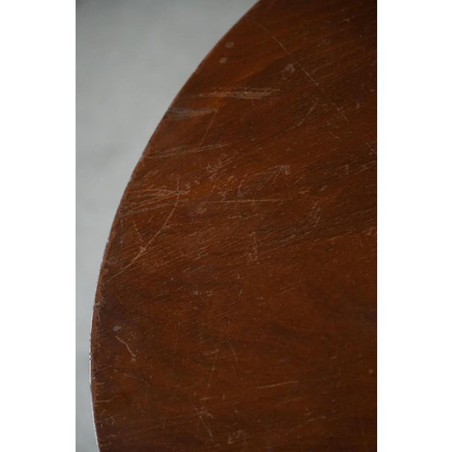 Danish Modern Sculptural Oak Side or Console Table, 1940s For Sale - Image 17 of 18