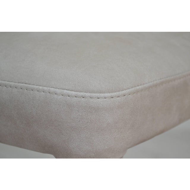 Balzaretti Dining Chair in Taupe Leather from Kabinet For Sale - Image 9 of 10