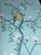 Bring the atmosphere of an elegant botanical garden into your interior with this original hand-painted Chinoiserie mural,...