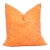 Spice Orange Handmade Pillow Cover For Sale