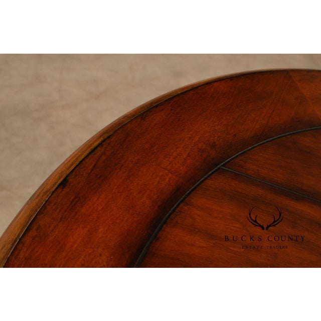Oskar Huber Farmhouse Style Oval Extension Dining Table With 2 Leaves For Sale - Image 14 of 16