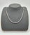 7.11 Ct 3-Prong Diamond Tennis Necklace For Sale - Image 4 of 9