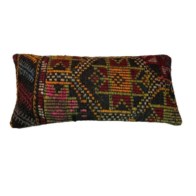Vintage Turkish Kilim Cushion Cover, 1970s For Sale - Image 6 of 11