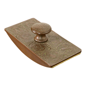 Tiffany Studios New York Zodiac Pattern Bronze Rocker Blotter