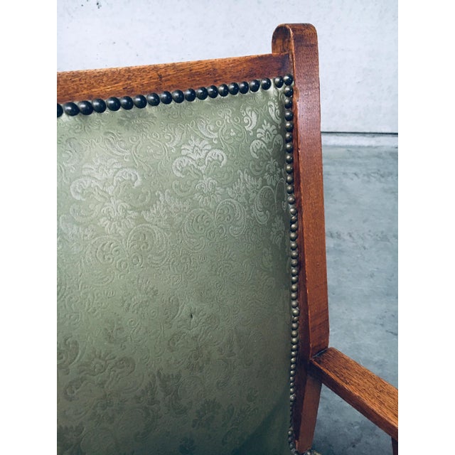 1930s Arts and Crafts Lounge Chairs, Belgium, 1930s Set of 2 For Sale - Image 5 of 18