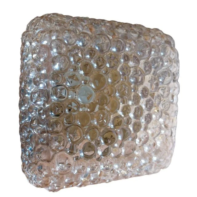Space Age Ceiling Light in Bubble Glass, 1970s For Sale - Image 4 of 6