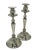 Add an elegant touch to your favorite table with this fine pair of silver plate neo-classical style candlesticks by...