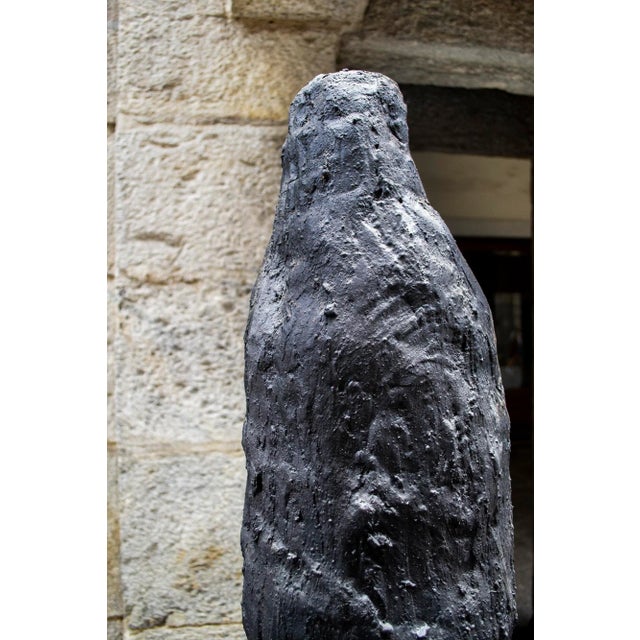 1980s Sergio Ragalzi, Ombre Atomiche Sculptures, 1985, Iron & Stone, Set of 2 For Sale - Image 5 of 8