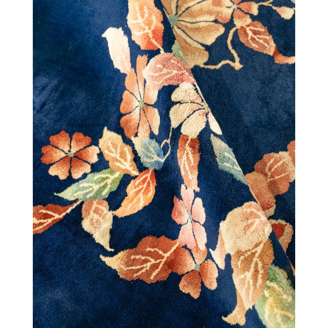 Antique Chinese Art Deco Rug 12ft X 19ft 3in For Sale - Image 9 of 16