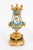 This is a beautiful antique pair of French Sevres style porcelain and ormolu mounted twin handled urns, in the Louis XV...