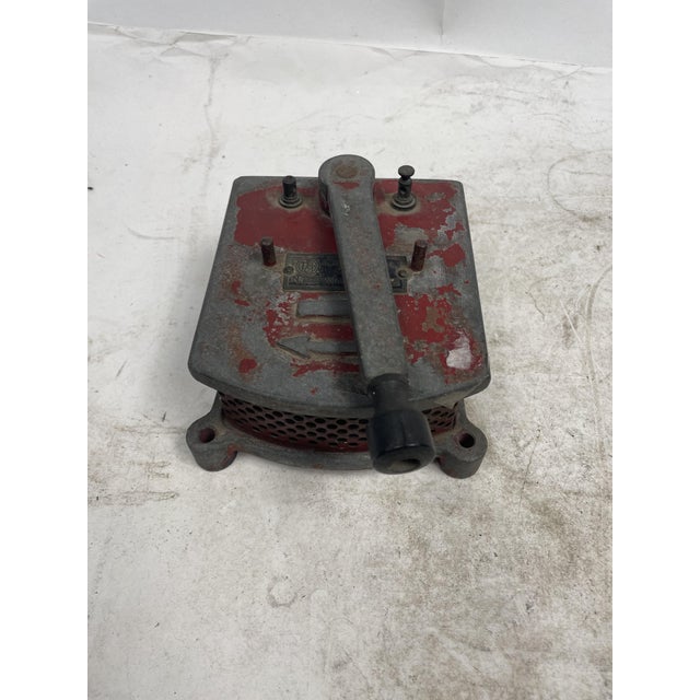 Industrial Antique Industrial Switch, Italy, 1920s For Sale - Image 3 of 12