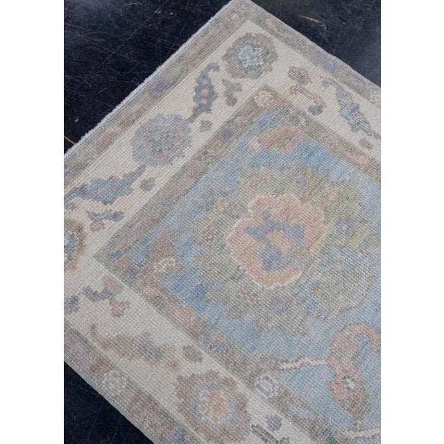 Early 21st Century Turkish Oushak Rug 3' x 5'8" For Sale - Image 5 of 8