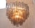 Murano Gray Glass Tronchi Chandelier, 1990s For Sale - Image 4 of 11