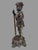 Metal Antique Victorian Figural Cast Metal Statue of a Knight or Gladiator For Sale - Image 7 of 8