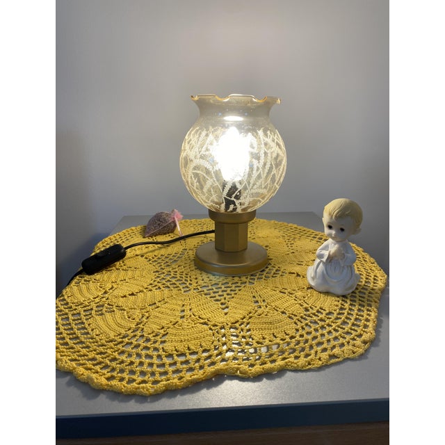 Metal Vintage Kozole Bedside Table Lamps, Former Yugoslavia, 1970s, Set of 2 For Sale - Image 7 of 14