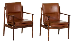 Set of Danish Armchairs, 1960s