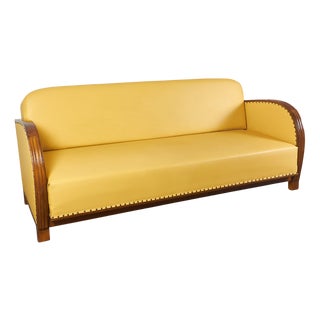 Art Deco Italian Sofa, 1940s For Sale